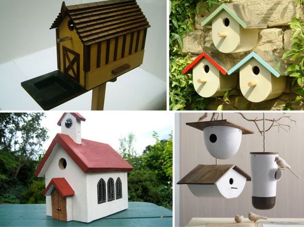 Вдохновение на улице - домик для птиц
