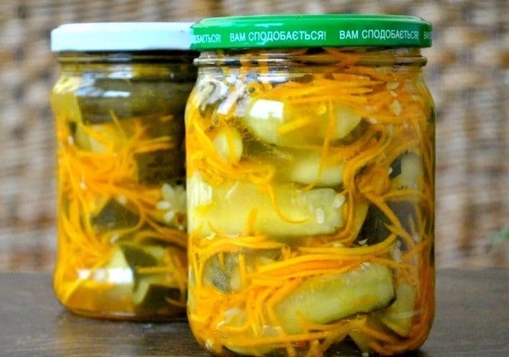 Кабачки по-корейски: 9 самых вкусных рецептов быстрого приготовления на зиму