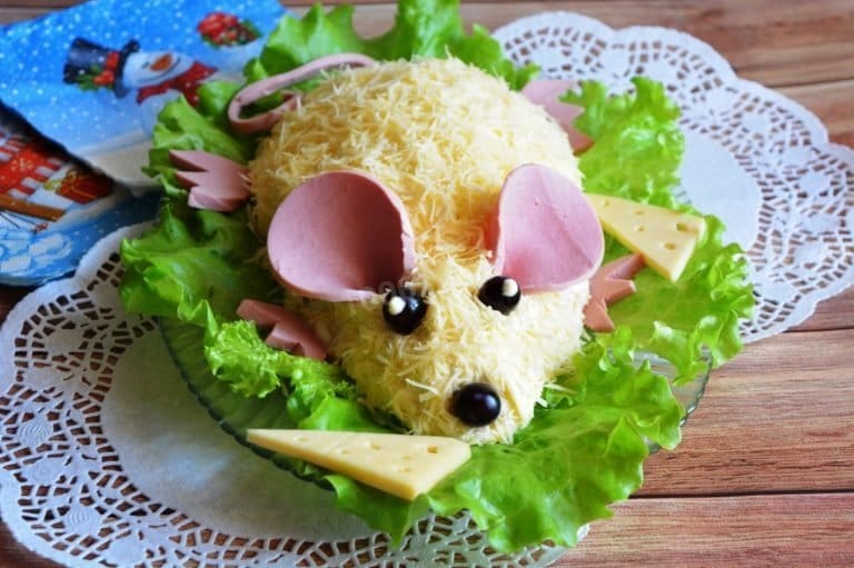 Салаты на новый год