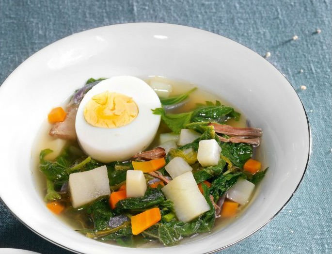 Суп из крапивы с яйцом — 6 рецептов
