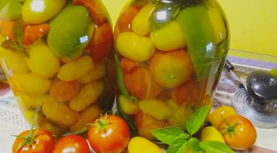 Маринованные помидоры на зиму — 10 ну, очень вкусных рецептов
